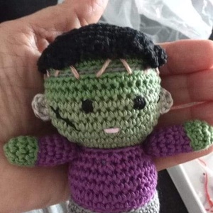 Mini Frankenstein - játék & sport - plüssállat & játékfigura - más figura - Meska.hu