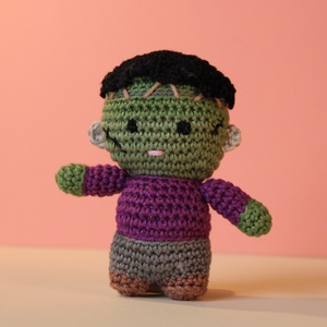 Mini Frankenstein, Játék & Sport, Plüssállat & Játékfigura, Más figura, Horgolás, MESKA