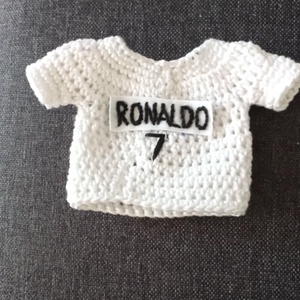 Ronaldo póló, Táska & Tok, Kulcstartó & Táskadísz, Kulcstartó, Horgolás, MESKA