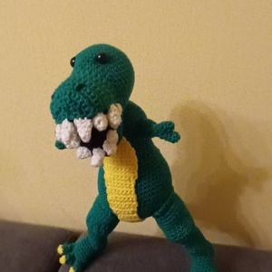 T-rex - játék & sport - plüssállat & játékfigura - plüss dínók - Meska.hu