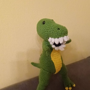 T-rex, Játék & Sport, Plüssállat & Játékfigura, Plüss dínók, Horgolás, MESKA