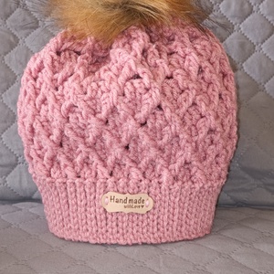 Anya lánya horgolt sapka szett - ruha & divat - sál, sapka, kendő - sapka - Meska.hu