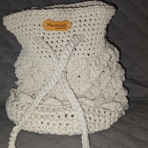 Anya lánya horgolt táska szett - esküvő - kiegészítők - táska - Meska.hu