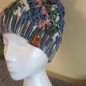 Felnőtt női horgolt sapka  - ruha & divat - sál, sapka, kendő - sapka - Meska.hu