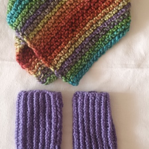 Nyakmelegítő és keszytű kötött - Meska.hu