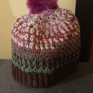 Sapka színes - Meska.hu