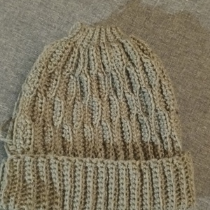 Méhsejtmintás sapka - Meska.hu