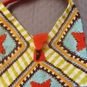 Színes vidám nyári táska - Meska.hu