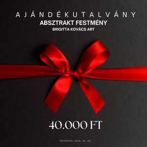 Absztrakt Festmény Ajándékutalvány - Meska.hu