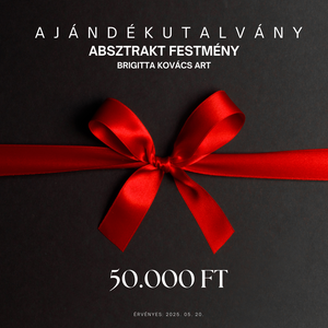 Absztrakt Festmény Ajándékutalvány - Meska.hu