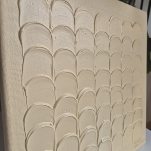 Struktúrált absztrakt festmény 30x30cm  - művészet - festmény - akril - Meska.hu