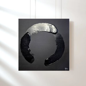 Egyedi megrendelésre készülő zen kép választott színben 40x40cm  - művészet - festmény - akril - Meska.hu