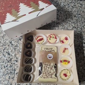 Karácsonyi box - élelmiszer - édesség - Meska.hu