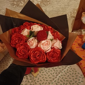 Örök csokor ékszertartó rózsával, Otthon & Életmód, Virágdekoráció, Virágok, Virágcsokor, Mindenmás, MESKA