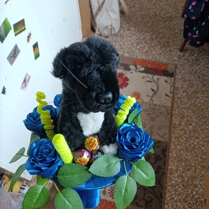 Ballagási csokor  - otthon & életmód - virágdekoráció - virágok - virágcsokor - Meska.hu