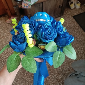 Ballagási csokor  - otthon & életmód - virágdekoráció - virágok - virágcsokor - Meska.hu