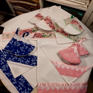 Konyhai szett - otthon & életmód - konyhafelszerelés, tálalás - konyhai textil - konyharuha & törlőkendő - Meska.hu