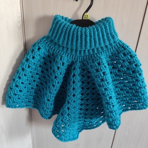 Horgolt poncsó gyerekeknek  - ruha & divat - gyerekruha - gyerek mellény - Meska.hu