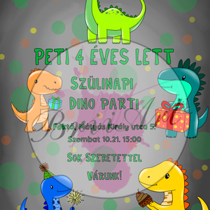 Születésnapi meghívó, Otthon & Életmód, Papír, írószer, Ajándékozás kellékei, Meghívó, Mindenmás, Papírművészet, MESKA