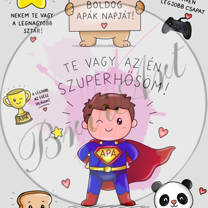 Apák napi poszter - művészet - grafika & illusztráció - digitális - Meska.hu