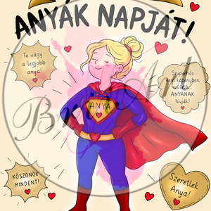Anyák napi poszter - művészet - grafika & illusztráció - digitális - Meska.hu