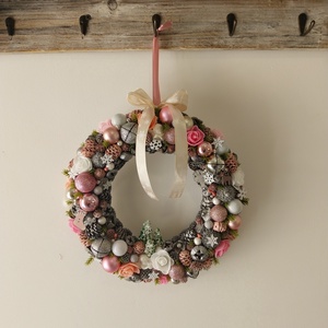 Karácsonyi ajtódísz  - karácsony - karácsonyi lakásdekoráció - karácsonyi ajtódíszek - Meska.hu