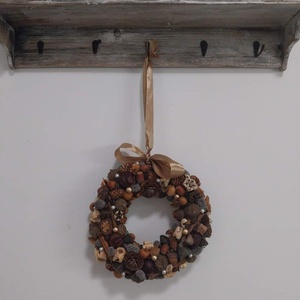 Termés koszorú ajtódísz  - otthon & életmód - dekoráció - virágdísz és tartó - koszorú - Meska.hu