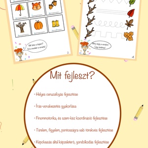 Guszti a brilliáns elme, digitális fejlesztő munkafüzet és színező 6-7 éves kis felfedezőknek (ŐSZI kiadás) - művészet - grafika & illusztráció - digitális - Meska.hu