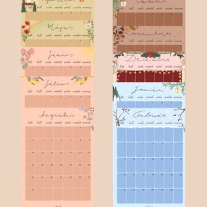 2026-os családi tervező - otthon & életmód - papír, írószer - naptár & tervező - Meska.hu