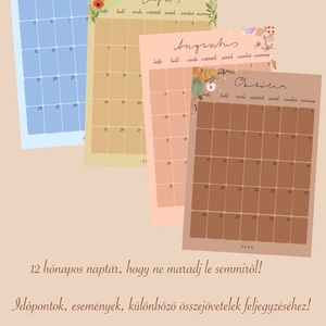 2026-os családi tervező - otthon & életmód - papír, írószer - naptár & tervező - Meska.hu
