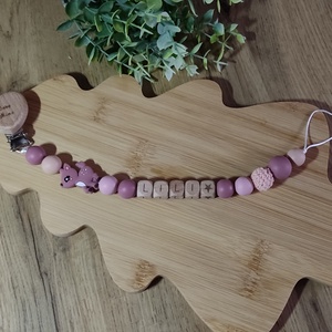 Őzike szilikon cumilánc , Baba - mama, Baba játékok, Cumilánc, Mindenmás, MESKA