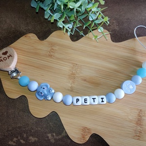 Egyedi szilikon cumilánc  - Meska.hu