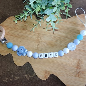 Egyedi szilikon cumilánc  - baba - mama - baba játékok - cumilánc - Meska.hu