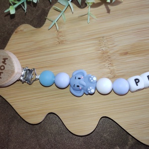 Egyedi szilikon cumilánc  - baba - mama - baba játékok - cumilánc - Meska.hu