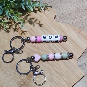 Egyedi kulcstartók , Táska & Tok, Kulcstartó & Táskadísz, Kulcstartó, Gyöngyfűzés, gyöngyhímzés, MESKA