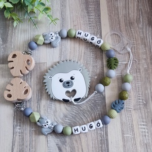 Szilikon cumilánc , Baba - mama, Baba játékok, Cumilánc, Gyöngyfűzés, gyöngyhímzés, MESKA