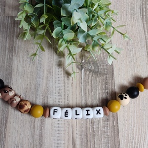 Macis szilikon cumilánc , Baba - mama, Baba játékok, Cumilánc, Gyöngyfűzés, gyöngyhímzés, MESKA