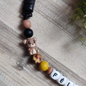 Macis szilikon cumilánc  - baba - mama - baba játékok - cumilánc - Meska.hu