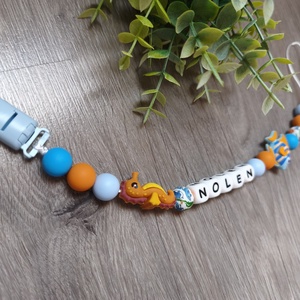 Halacska egyedi szilikon cumilánc  - baba - mama - baba játékok - cumilánc - Meska.hu