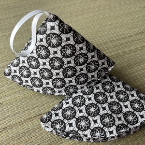 Edényfogó - fekete fehér, Otthon & Életmód, Konyhafelszerelés, tálalás, Konyhai textil, Edényfogó & Edényfedő, Varrás, MESKA
