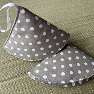 Edényfogó- szürke, pöttyös , Otthon & Életmód, Konyhafelszerelés, tálalás, Konyhai textil, Edényfogó & Edényfedő, Varrás, MESKA