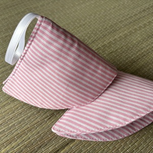 Edényfogó- rózsaszín csíkos, Otthon & Életmód, Konyhafelszerelés, tálalás, Konyhai textil, Edényfogó & Edényfedő, Varrás, MESKA