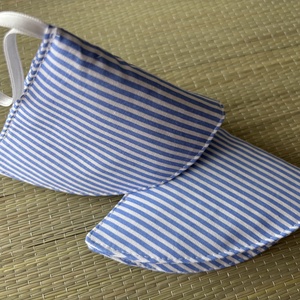 Edényfogó- kék csíkos, Otthon & Életmód, Konyhafelszerelés, tálalás, Konyhai textil, Edényfogó & Edényfedő, Varrás, MESKA