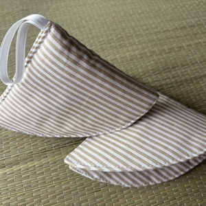 Edényfogó- barna csíkos, Otthon & Életmód, Konyhafelszerelés, tálalás, Konyhai textil, Edényfogó & Edényfedő, Varrás, MESKA
