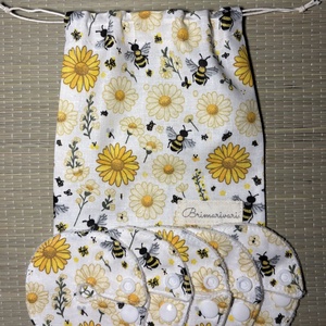 Mic-key button gyomorszondához alátét / g-tube covers margarétás - Meska.hu