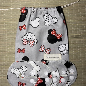 Mic-key button gyomorszondához alátét / g-tube covers szürke Mini  - Meska.hu