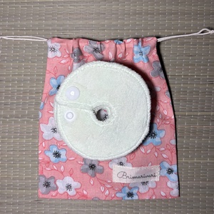 Mic-key button gyomorszondához alátét / g-tube covers virágos  - szépségápolás - egészségmegőrzési kellékek - Meska.hu