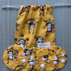 Mic-key button gyomorszondához alátét / g-tube covers kis majmok - Meska.hu