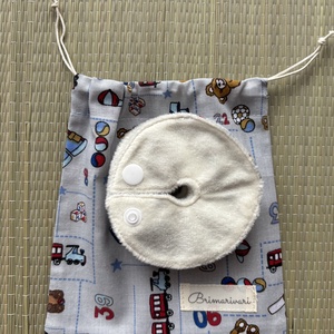 Mic-key button gyomorszondához alátét / g-tube covers szürke járművek -  - Meska.hu