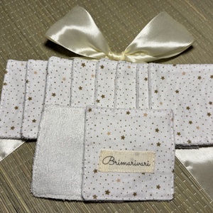 Arctisztító párna - csillagos - szépségápolás - arcápolás - arctisztító korong - Meska.hu